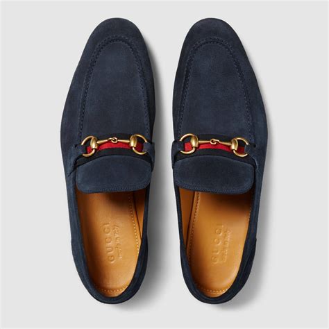 blue suede gucci loafers mens|Gucci loafers horsebit.